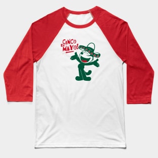 FELIX THE CAT - Cinco de Gato Baseball T-Shirt